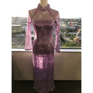 Traditional Asian Vietnamese Chinese Custom Dress